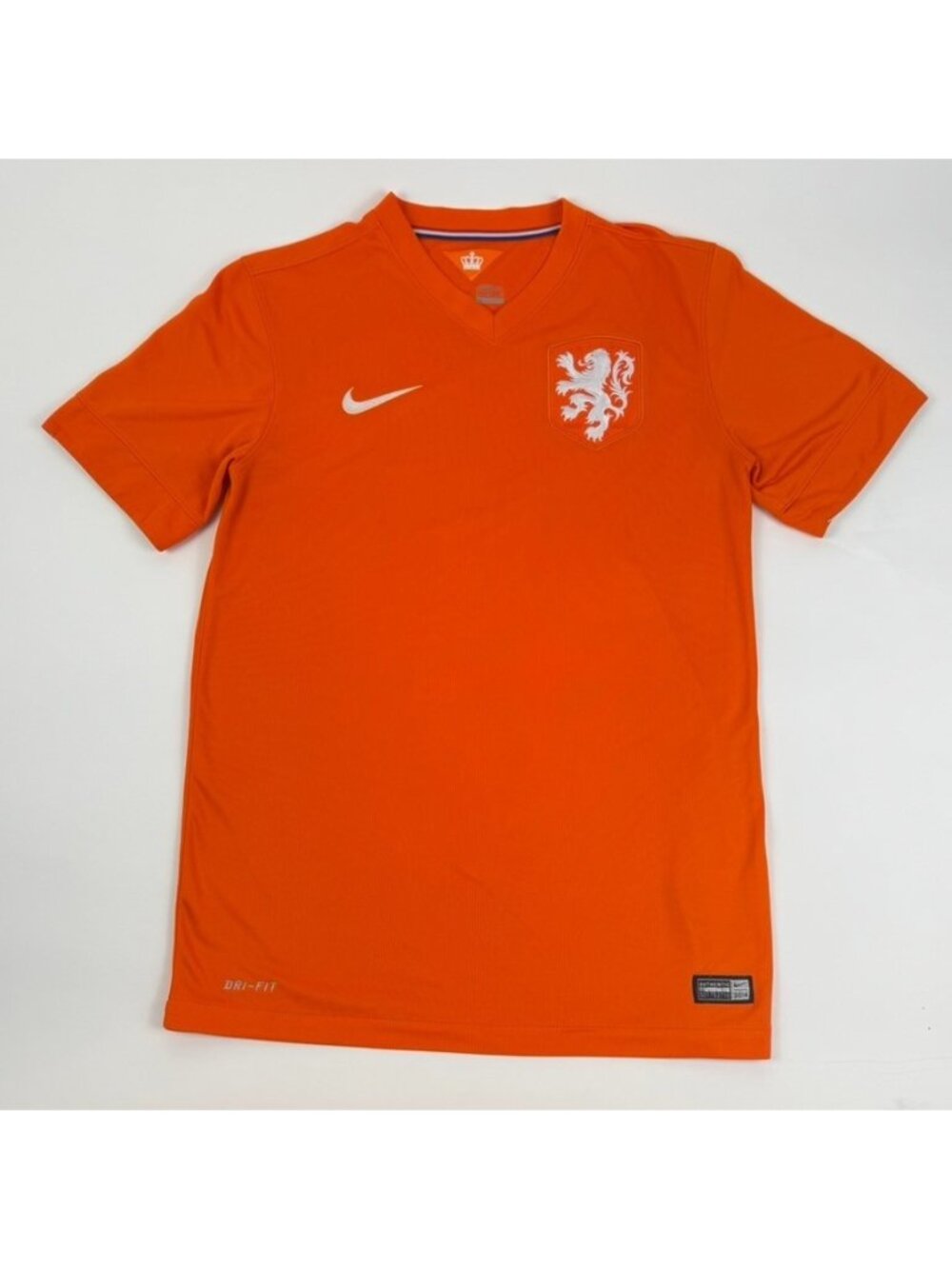 Nike Netherlands Soccer Jersey Football Shirt National Team 2014 Orange Home S